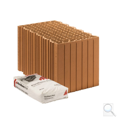 Cihla Porotherm 44 EKO+ Profi - Tepelněizolační broušená. obr. 1