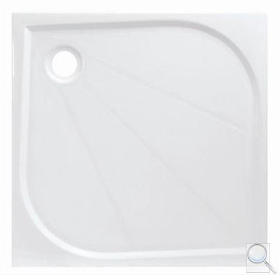 Sprchová vanička čtvercová SAT Limnew litý mramor 80x80, 90x90, 100x100 cm. 