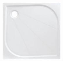 Sprchová vanička čtvercová SAT Limnew litý mramor 80x80, 90x90, 100x100 cm