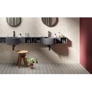 Dlažba Del Conca Frammenti bianco macro bílá. &nbsp;