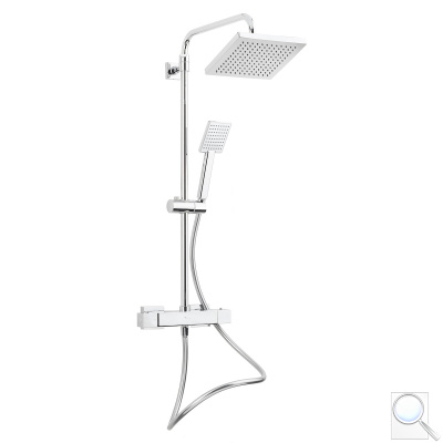 Sprchový systém Optima s termostatickou baterií chrom OPTIMASSTH. 