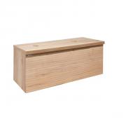 Koupelnová skříňka pod umyvadlo Naturel Savona 118x43x44,8 cm dub halifax mat SAVONA120DHD (obr. 4)