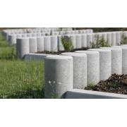 Palisády YVETTE CSB. povrch hladký - barva šedá 2&nbsp;