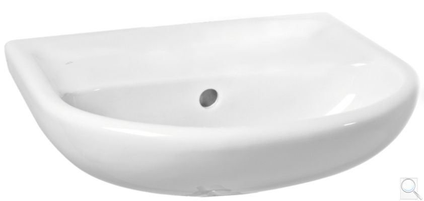 Umyvadlo Jika Lyra Plus 50x41 cm bez otvoru pro baterii H8143810001091. obr. 1