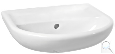 Umyvadlo Jika Lyra Plus 50x41 cm bez otvoru pro baterii H8143810001091. obr. 1