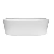 Volně stojící vana SAT Agnes 180x86 cm litý mramor levá i pravá SATAG1800. obr. 3&nbsp;