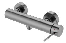 Sprchová baterie SAT Aurum bez sprchového setu 150 mm broušený gun metal SATBAUR268BGM