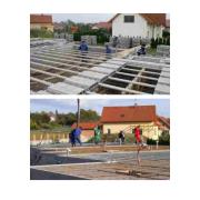 Stropní konstrukce - trámce a vložky Dobiáš. Z realizace&nbsp;