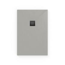 Sprchová vanička obdélníková SAT Alek 100x90 cm litý mramor šedá SATALEK10090S