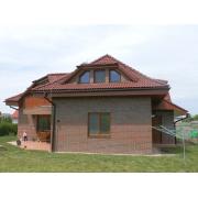 Pásek Klinker NFPS.Retro 57.červenohnědý melír reliéf-Viktoria. obr. 2&nbsp;