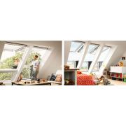 VELUX střešní balkon GDL. Ukázka zevnitř (2)