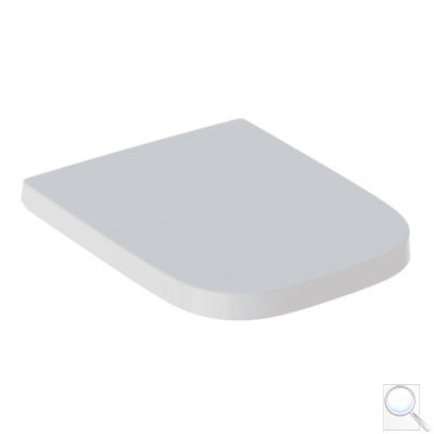 WC sedátko Geberit Selnova Square, bílá, upevnění shora. 