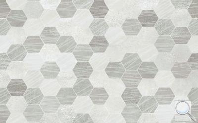 Dekor Multi Clara grey šedá