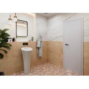 Volně stojící umyvadlo SAT Fusion 42,5x42,5 cm bez otvoru na baterii bílá lesk SATFUS9543. obr. 6&nbsp;