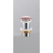 Průtočný umyvadlový vtok SAT Infinito 5/4" mat. růžový&nbsp;