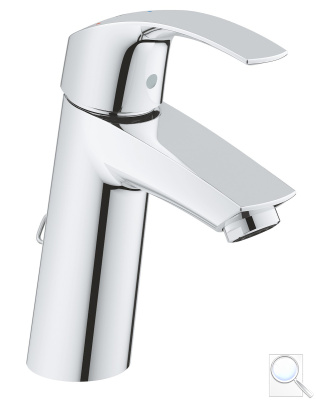 Umyvadlová baterie Grohe Eurosmart New řetízek chrom 2339410E. 