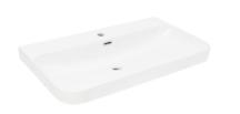 Nábytkové umyvadlo SAT Fusion 81x46 cm otvor pro baterii uprostřed SATFUS8046