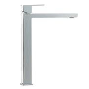 Vysoká umyvadlová baterie SIKO Elements bez výpusti chrom SIKOBSEL285. obr. 2