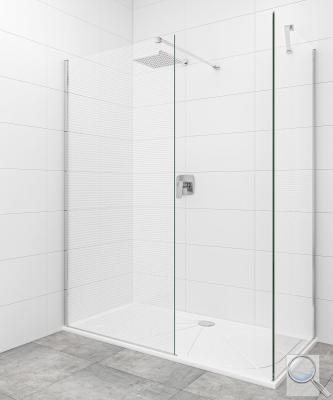 Sprchová zástěna Walk-in 100x90 cm SAT SATBWI10090MRPR obr. 1
