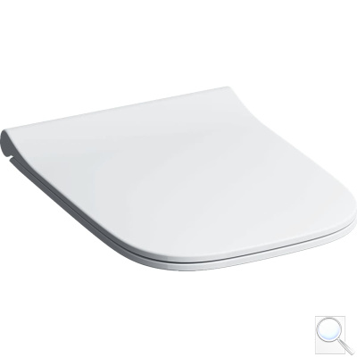 WC sedátko Geberit Smyle plast bílá 500.239.01.1. obr. 1