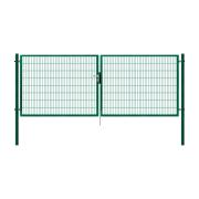 Brána PILOFOR SUPER ZN+PVC. Barva zelená (RAL 6005)