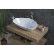 Umyvadlo na desku Glacera Vallone 58,5x38,5 cm VA5838. obr. 7 