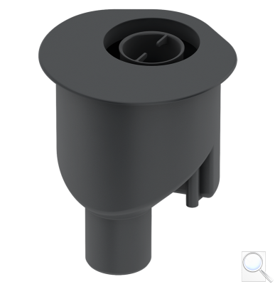 Sifon Tece Drainline plast černá 650003. 
