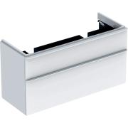Koupelnová skříňka pod umyvadlo Geberit Smyle Square 58,4x62x47 cm, 73,4x62x47 cm, 88,4x62x47 cm, 118,4x62x47 cm bílá. 118,4x62x47 cm 500.356.00.1 