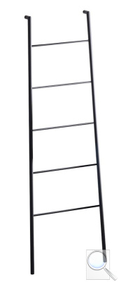 Držák ručníků Sapho černá SE104. obr. 1