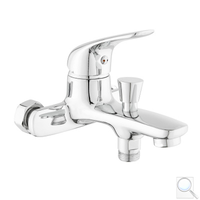 Vanová baterie S-Line Pro bez sprchového setu 100 mm chrom lesk SIKOBSLPRO22210. obr. 1