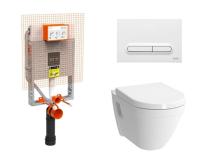 Závěsný WC set k zazdění Vitra S50 SIKOVZW4