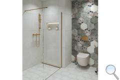 Koupelna Cir Miami - SIKO-koupelna-miami-minimalisticka-bila-zlata-kvetinovy-dekor-0003