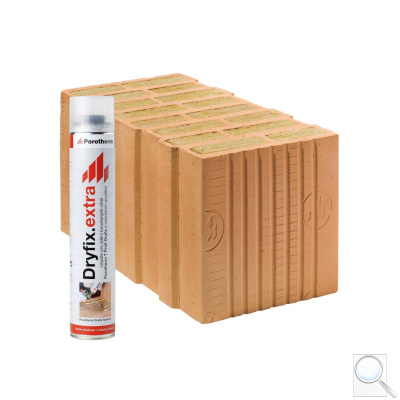 Cihla Porotherm 50 T Profi Dryfix - Tepelněizolační broušená. obr. 1