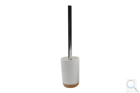 WC štětka SAT Ella dřevo/bílá SATDELLA37BI obr. 1