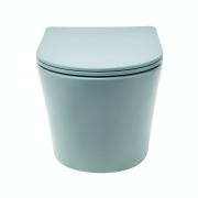WC se sedátkem softclose závěsné SAT Infinitio zelená mat zadní odpad SATINF010RREXPLGEM.  (5)