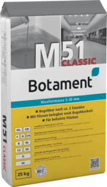 Samonivelační stěrka Botament M 51 Classic