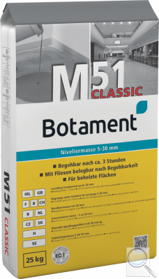 Samonivelační stěrka Botament M 51 Classic 