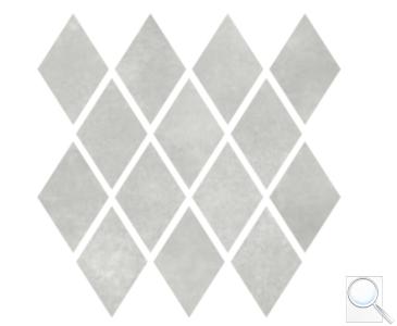 Mozaika Cir Materia Prima grey vetiver rombo šedá
