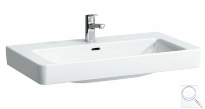 Umyvadlo Laufen Pro S 85x46 cm otvor pro baterii uprostřed H8169650001041. obr. 1