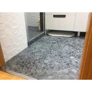 Kamenná mozaika Mosavit Piedra hawai černá. &nbsp;