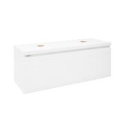 Koupelnová skříňka pod umyvadlo Naturel Savona 118x43x44,8 cm bílá lesk SAVONA120BID. obr. 4&nbsp;