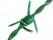 Ostnatý drát PICHLÁČEK (pichlacek-detail-zn-pvc-zeleny)