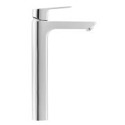 Vysoká umyvadlová baterie Optima Cube Way bez výpusti chrom CU285. obr. 2