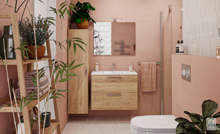 Koupelna Medley Pink