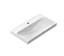 Nábytkové umyvadlo SAT Brevis 81x47,5 cm otvor pro baterii uprostřed SATBRE8046