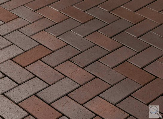 Cihlová dlažba Calau 52. Calau 52, cihlová dlažba
