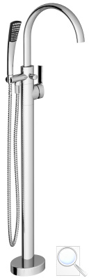 Vanová baterie Ravak Freedom O FM080.00 se sprchovým setem chrom X070059.