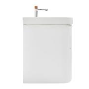 Koupelnová skříňka s umyvadlem a baterií SAT Fusion 77,5x53x45 cm bílá matná mat SATFUSION280WMWBA.  (5)