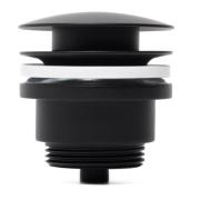 Umyvadlová výpust SAT 5/4, click-clack černý mat VF785BL. obr. 2&nbsp;