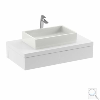Koupelnová skříňka pod umyvadlo Ravak Formy 100x55 cm bílá X000001030. obr. 1